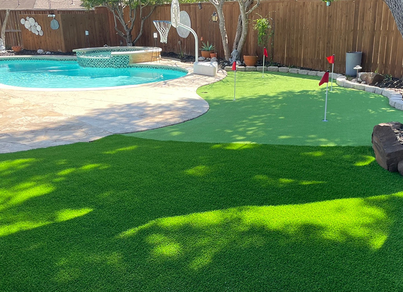 Before Pet Turf Upgrade