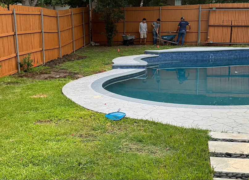 After Backyard Turf Transformation