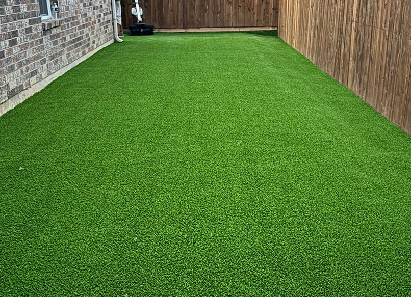 Before Custom Putting Green